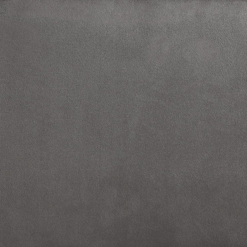 Canapé modulaire en velours de luxe avec méridienne allongée Luxe Shannon, Tissu gris