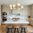 8-Light Modern Sputnik Chandelier with Frosted Glass Shades-537583913-539355809