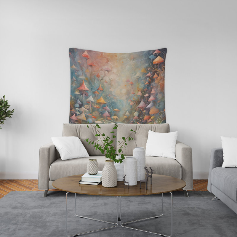 Tapisserie murale, H 88 po x l 104 po