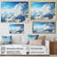 Toile panoramique Horizon III - art mural Sky-600906680-600906681