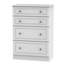 Fully Assembled Meansville 4 Drawer Chest