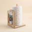 Porte-essuie-tout en bois Farmhouse-436388534