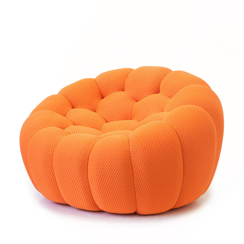 Bubble Modular Sofa Single Seat Orange