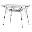 Couche de maille pliante en aluminium pour table de camping