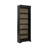 Juiliana Stepped Bookcase Wall w/ Four Bookcases