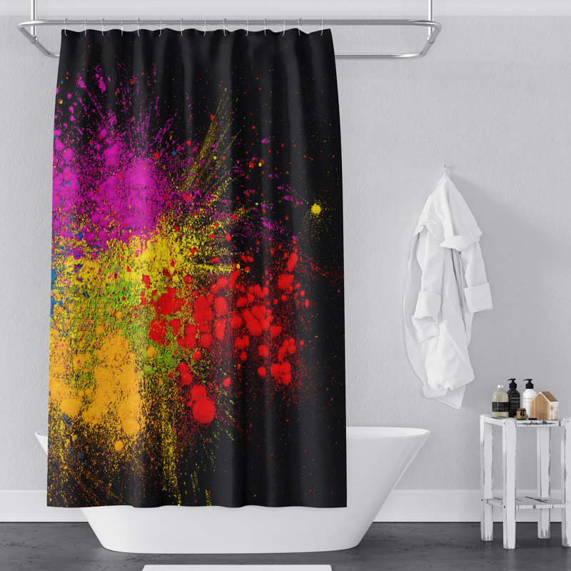 Airron Shower Curtain, 72" H x 70" W