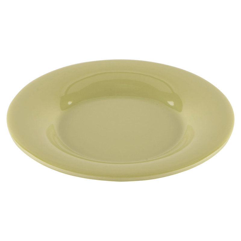  Assiette plate en mélamine 10,5 po, 12 pièces, Avocat