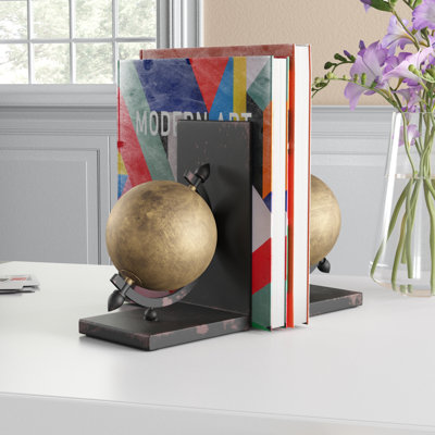 Metal Bookends