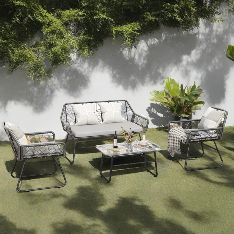 Ensembles repas pour patio, Gris