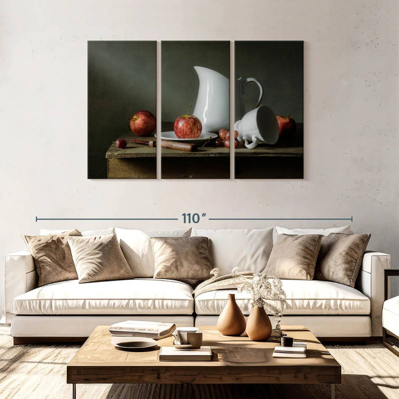 Senne Fruits And Tableware, 48" H x 74" W