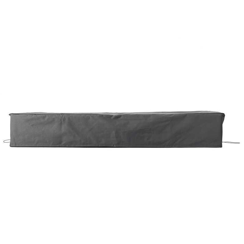 Shield Chaise Lounge Cushion, Gray
