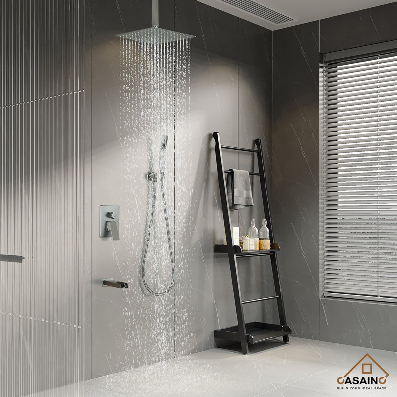 All-In-One Kit with Rough in-Valve, Brushed Nickel