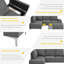 Alteus Reversible Corner Sofa-1392292429
