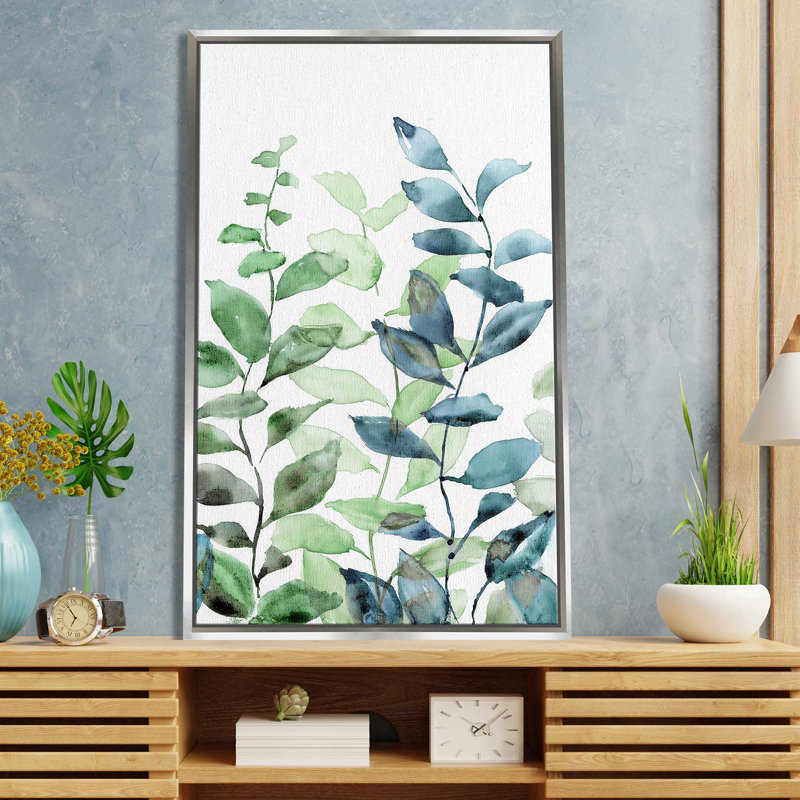 " Cascade " by Nan Painting Print, 33.5" H x 21.5" W x 2" D