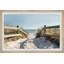 «Sand Path with Wooden Fence», reproduction encadrée-1537880993