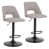 ADJUSTABLE AIR-LIFT STOOL, SET OF 2