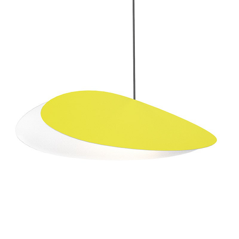 Papillons™ 1 - Light Satin Black LED Unique/Statement Pendant, Satin Black, 4.5" H x 16" W x 3.5" D