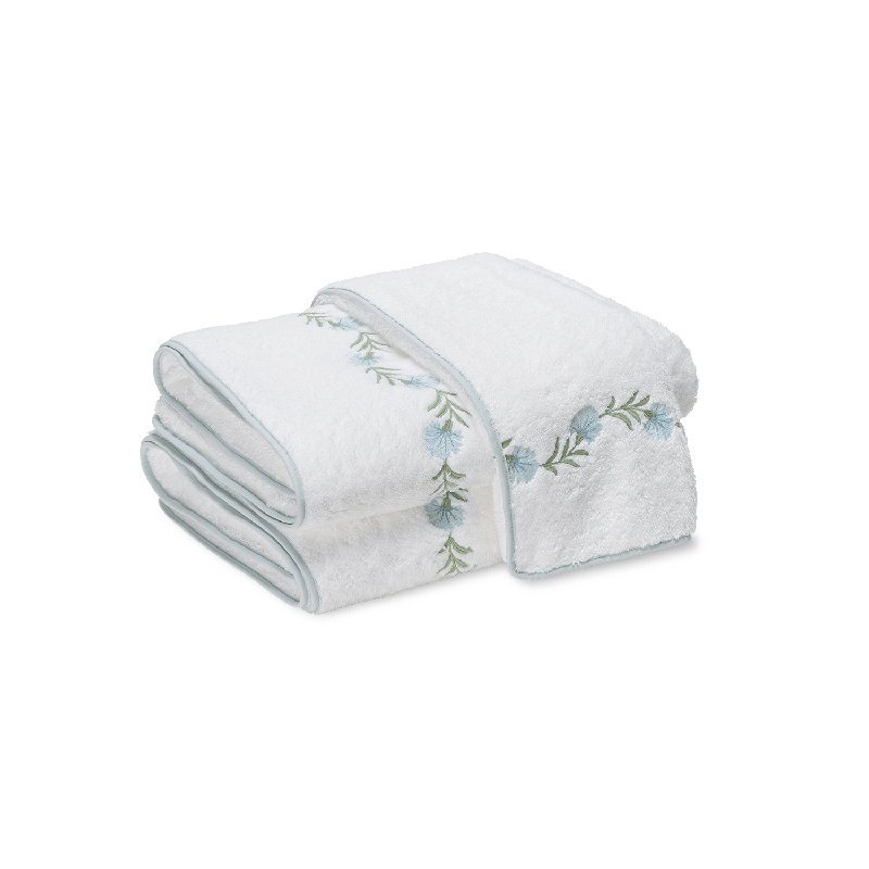 Daphne Bath Sheet, Light Blue