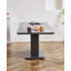 Botagoz 6 -Person Butterfly Leaf Glass Dining Set