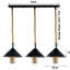 Payson 3 - Light Black Kitchen Island Pendant