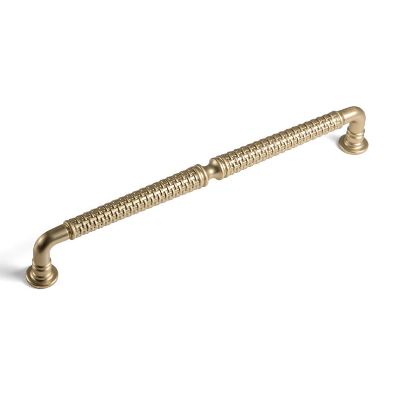 Poignée d'armoire rétro tressée, 7.56, Bronze champagne