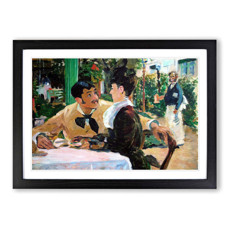 Edouard Manet - Single Picture Frame Painting, Black
