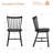 Solid Wood Windsor Back Side Chair-106913450
