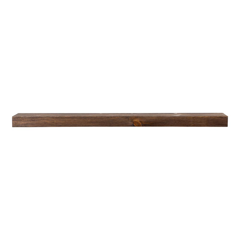 Tablette de manteau Modern Ember Vara, 66", Rustique provincial