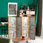 48" Double Cross Shoji Bamboo Tree Room Divider-1900380411-1900380410