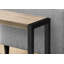 Table de bout moderne à 2 niveaux avec plateau supérieur et tablette inférieure-421737709
