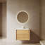 Meuble-lavabo de salle de bain avec tiroir et lavabo en céramique 24 po BRON