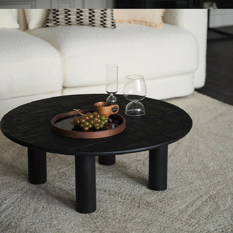 Table basse en bois de teck massif