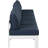 Kylis 150'' Wide Aluminum Patio Sofa with Cushions-61209796-61209794