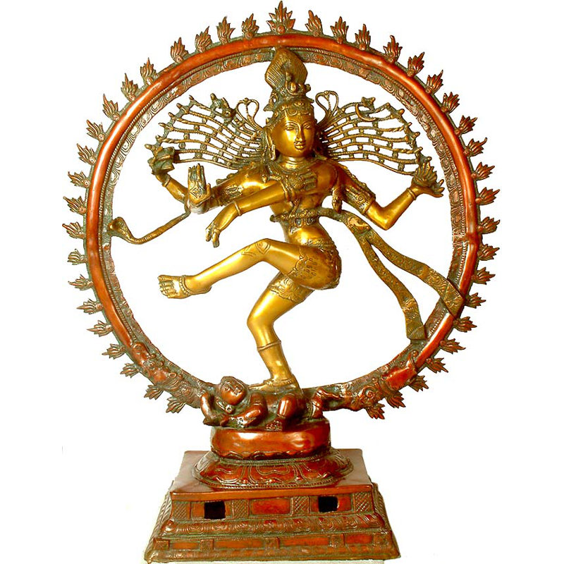 Religious & Spiritual Statue, Brown/Gold