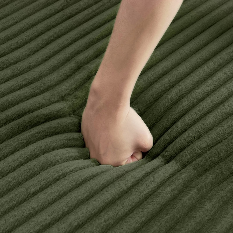 Canapé modulaire L, Vert
