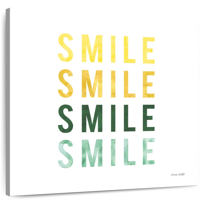 Tergel Smile Smile, H 10 po x l 10 po