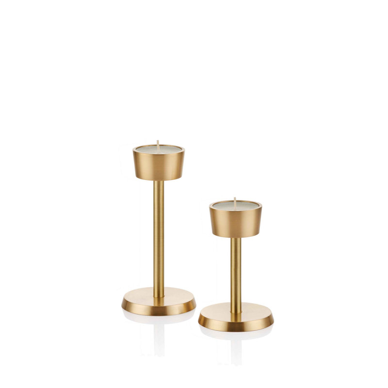 5.5'' H Brass Tabletop Candlestick