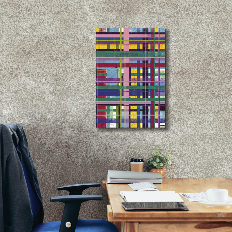  «Scaffold In Color 2» par Laura Gibson, art mural sur toile, 18 po x 26 po