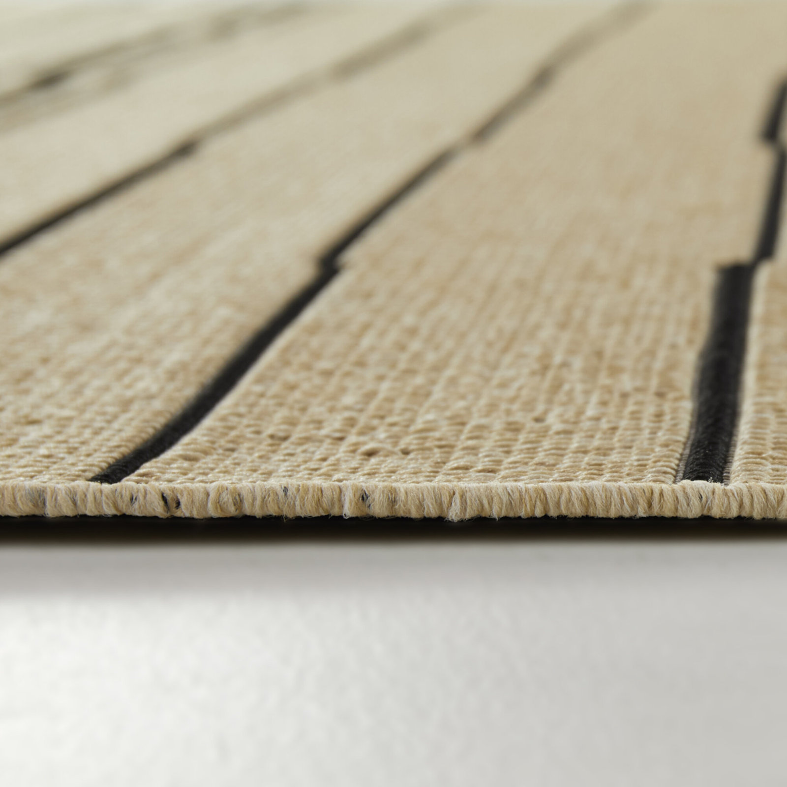 Veda Striped Indoor Outdoor Rug, Rectangle 7'10" x 10'