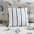 King Comforter - Blue 100% Cotton Accent Print Adorned 7 Piece For With