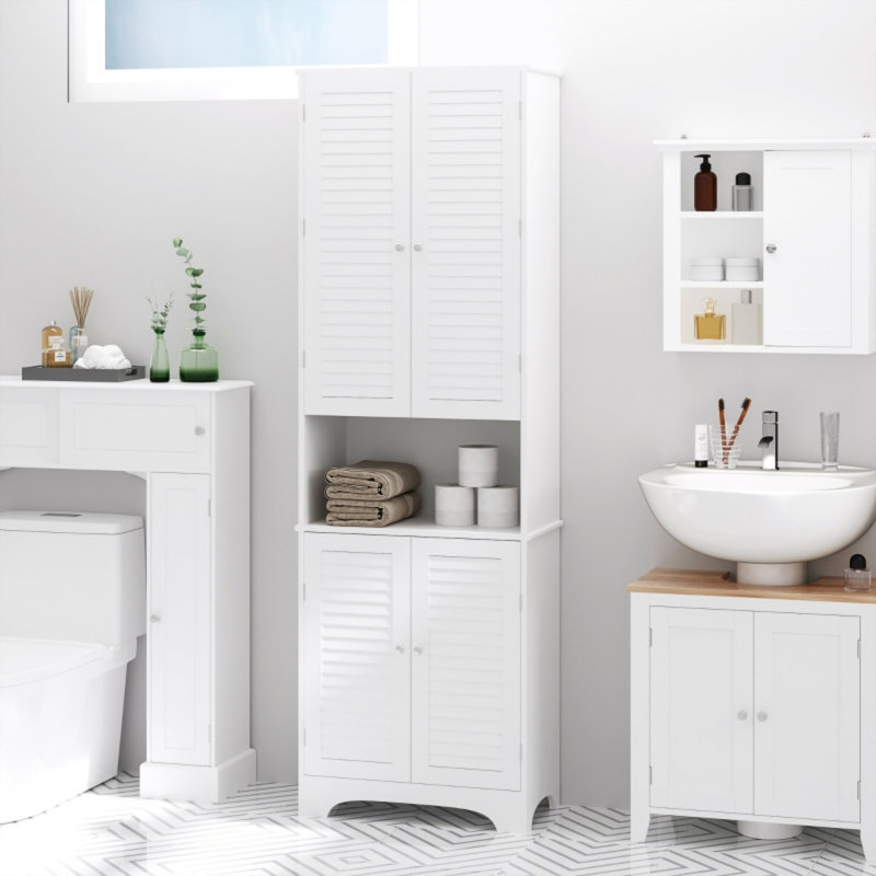 Freestanding Bathroom Shelves
