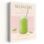 «Refreshing Matcha Latte Abstract Contemporary Summer Landscape», art mural-129093385