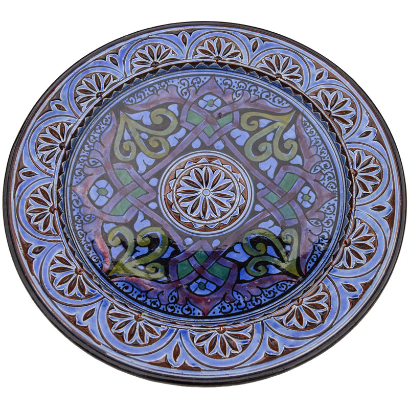 Handmade Ceramic Decorative Plate