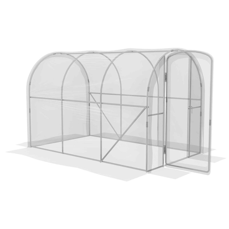 Brekkyn 9.5 Ft W 6.5 x Ft D Greenhouse