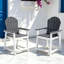 Ensemble de chaises haute en PEHD Adirondack (ensemble de 2)-378876228