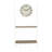 Mtecombe Metal Wall Clock-428791286