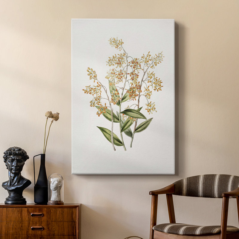 «Vintage Floral Print», imprimé sur toile - Gallery Cavas, H 48 po x l 32 po