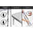 Adjustable Folding Aluminum Table, Lightweight, Portable w/ Handle for Camping, Beach, Office (Large)-66018813