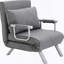 Versatile Convertible Sofa Chair with Adjustable Backrest and Comfortable Upholstery for Relaxation