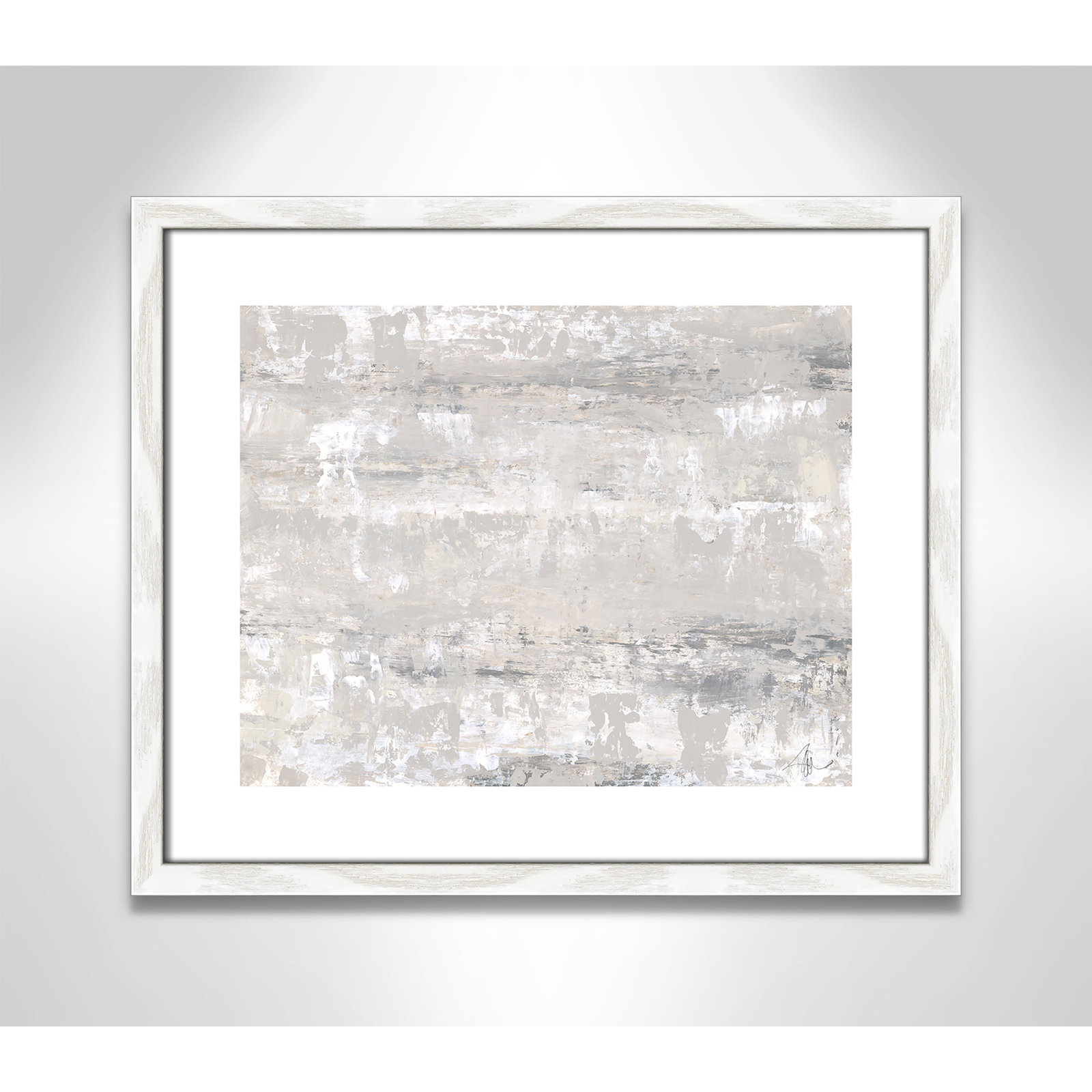 Desert Winds by Filippo Ioco - Print, 16" H x 19" W x 0.75" D, White Wood Framed Paper